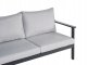 Beliani Sofa ogrodowa dla 3 osób KIATO Metal Jasnoszary 7
