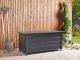 Skrzynia ogrodowa Beliani Skrzynia ogrodowa CAMPALTO Metal 113 cm 50 cm Ciemnoszary 4