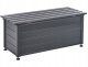 Skrzynia ogrodowa Beliani Skrzynia ogrodowa CAMPALTO Metal 113 cm 50 cm Ciemnoszary 5