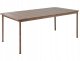 Beliani Stół ogrodowy 185 x 96 cm ciemne drewno FLAVIA 1
