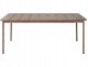Beliani Stół ogrodowy 185 x 96 cm ciemne drewno FLAVIA 4