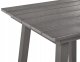 Beliani Stół ogrodowy 60 x 59 cm ciemnoszary ADIRONDACK 4