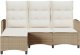 Rozkładana Sofa Ogrodowa z Poduszkami w Kształcie Litery L Lumarko! Lumarko! 4