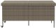 Skrzynia ogrodowa vidaXL Skrzynia ogrodowa z kółkami, szara, 160x55x75 cm, polirattan 3