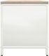 Drewutnia vidaXL Stojak na drewno opałowe z drewnianym blatem, 100,5x35,5x40 cm (864256 VidaXL) 7