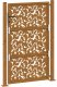 vidaXL Brama ogrodowa 105x155 cm Stal nierdzewna Wzór liścia 7