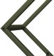 Drewutnia vidaXL Stojak na drewno opałowe Oliwkowo-zielony 60x25x60 cm 6