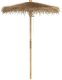 Parasol Tiki z baldachimem z liści bananowca, 150 cm, bambus 2
