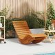 vidaXL Leżaki Słoneczne drewno Drewno teakowe Standardowy 1