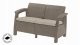 Keter Corfu Love Seat Sofa 7