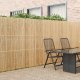 vidaXL Ogrodzenie ogrodowe Naturalny bambus 400 x 180 cm Wytrzymałe 1