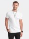 T-shirt męski bawełniany z nadrukiem na kieszonce Ombre Streetstyle  biały V8 OM-TSCT-0108 XXL 2