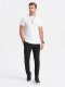 T-shirt męski bawełniany z nadrukiem na kieszonce Ombre Streetstyle  biały V8 OM-TSCT-0108 XXL 3