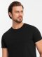 Zestaw męskich bawełnianych t-shirtów BASIC z okrągłym dekoltem  czarny/granatowy/khaki V3 OM-TSBS-0232 XXL 6