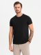 Zestaw męskich bawełnianych t-shirtów BASIC z okrągłym dekoltem  czarny/granatowy/khaki V3 OM-TSBS-0232 XXL 7