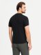 Męska koszulka z okrągłym dekoltem i logotypem SLIM FIT  czarna V3 OM-TSCT-0220 XXL 5