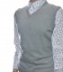 Sweter męski wełniany bez rękawów bezrękawnik pulower kamizelka męska XL 3