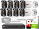 Zestaw do monitoringu IP KEEYO 8x LV-V-IP5M25TF-ADC 5Mpx, aktywne odstraszanie, podwójne oświetlenie 1