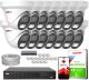 Zestaw do monitoringu IP KEEYO 14x LV-V-IP8M25DF-DL 8Mpx Podwójne oświetlenie 1