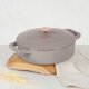Berlinger Haus Garnek Żeliwny 26cm Płaski Berlinger Haus Bh-6527 Taupe 6