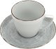 Filiżanka porcelanowa 350 ml + spodek Rayado 101/9015 1