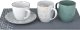 Filiżanka porcelanowa 350 ml + spodek Rayado 101/9015 8