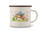 Kubek emaliowany 500 ml Garden 1