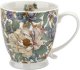 Kubek porcelanowy 510 ml na stopce Peony White 1