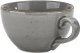 Filiżanka porcelanowa 280 ml + spodek Aida ART Szary LU33 (K130) 2