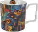 Duży kubek porcelanowy 750 ml Modern Cat 1