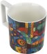 Duży kubek porcelanowy 750 ml Modern Cat 5