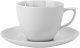 Filiżanka porcelanowa 250 ml + spodek City Biała C001 1