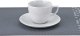 Filiżanka porcelanowa 250 ml + spodek City Biała C001 7