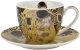 Komplet 6 filiżanek 250 ml + spodki The Kiss Brown 1