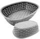 Katex Koszyk 2 lt RATTAN - popiel 255x170x73 mm 1