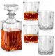 Karafka i Szklanki do Whisky Szklane VILDE 900 ml + 4x300 ml 5 el. 1
