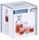 Karafka i Szklanki do Whisky Szklane VILDE 900 ml + 4x300 ml 5 el. 7