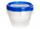 Sistema 760ml Small Bowl 4 Pack, Bowl, Round, 0.76 L, Blue, Transparent, Polypropylene (PP), New Zealand 3