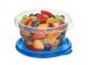 Sistema 760ml Small Bowl 4 Pack, Bowl, Round, 0.76 L, Blue, Transparent, Polypropylene (PP), New Zealand 4
