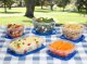Sistema 760ml Small Bowl 4 Pack, Bowl, Round, 0.76 L, Blue, Transparent, Polypropylene (PP), New Zealand 7
