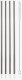 Reusable straws set/4 Vacuvin® 1