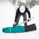 Pokrowiec na narty Meteor Norse zielony/czarny Uniwersalny 6