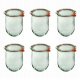 Weck Słoik Tulpe 1062 ml (6 szt), pok, usz, zap x2 13
