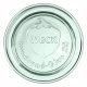 Weck Pokrywa szklana 80 mm, 6 szt. 1