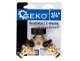 Geko Rozdzielacz 2-drożny na kran GW3/4" x 2 GZ3/4" z zaworami i szybkozłączami (10/60) 4