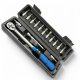 Zestaw Kluczy Klucz dynanometryczny 15 elementów 1/4" 2-24Nm Motocyklowy Klucz 26