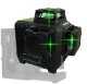 Dedra DEDRA MULTILASER 3D Zielony DIODY SHARP 3x360 2