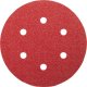 5-piece sandpaper set for eccentric sander G80 Bosch 2609256A31 1