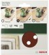 5-piece sandpaper set for eccentric sander G80 Bosch 2609256A31 2