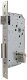 Mortise lock TESA 85-40 mm, nickel-plated 1